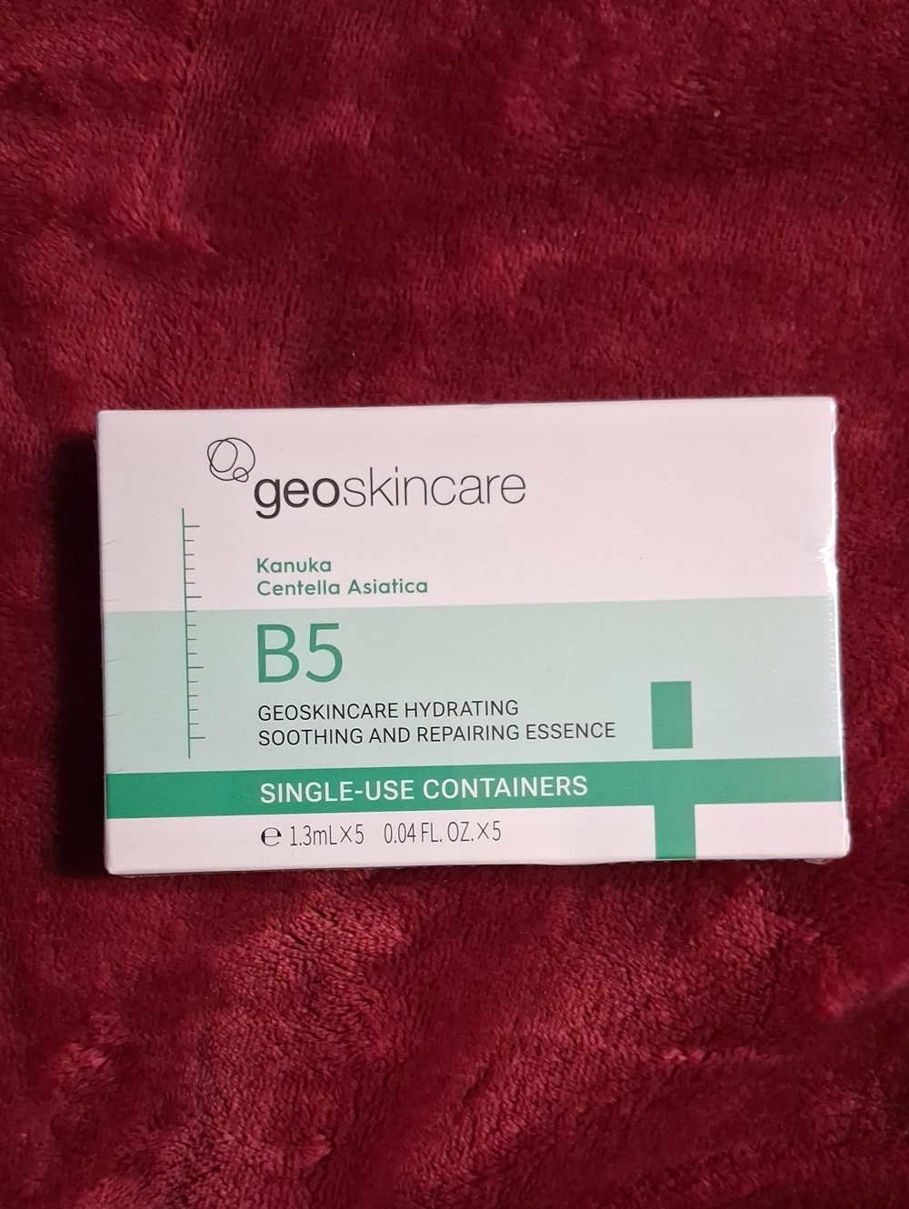 GeoSkincare B5 Hydrating Soothing & Repairing Essence - Green